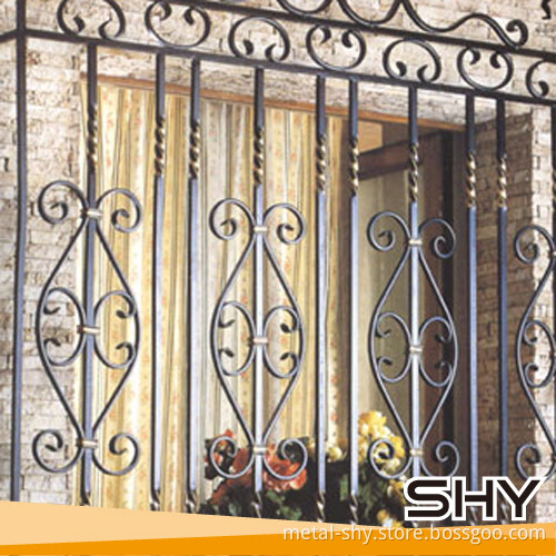 Hot sales wrought iron window grates